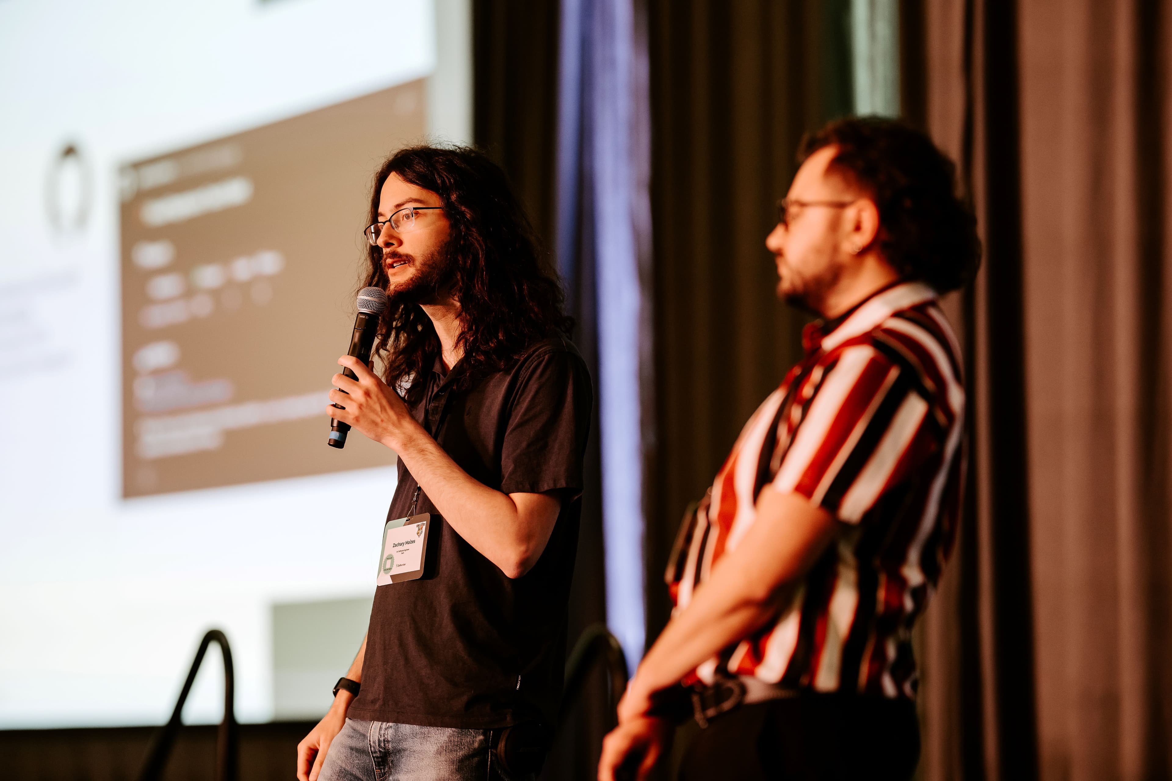 Zachary Maizes Giving Talk